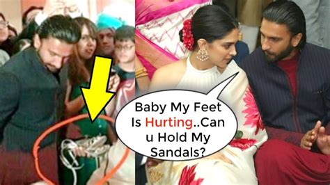 Ranveer Singh Video Of HOLDING Wife Deepika Padukone ...