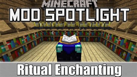 Enchanting your tools can give your gear a huge boost or new abilities! Minecraft Mod Spotlight: Ritual Enchanting (1.6.4) - YouTube