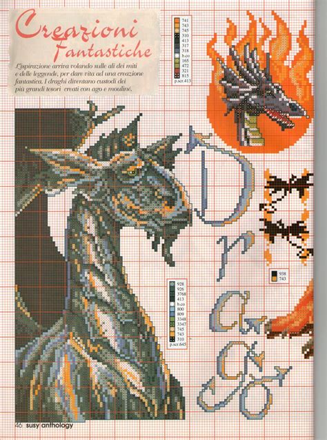 130 x 150 fabric : imgbox - fast, simple image host | Fantasy cross stitch ...