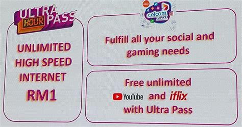 Celcom today has begun to offer unlimited internet to its xpax prepaid customers through a new offering called ultra hour pass. Celcom introduces new Ultra Hour Pass for unlimited ...