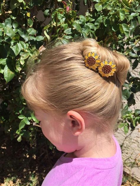 Although it only takes seconds to try any of these styles, your hair. Sunflower u-pins, so bright and cheerful and lovely for ...