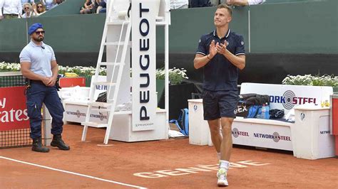 Marton fucsovics and brandon nakashima touch racquets at the end of their western & southern open qualifying match. First-Time Winner Spotlight: Marton Fucsovics | South ...