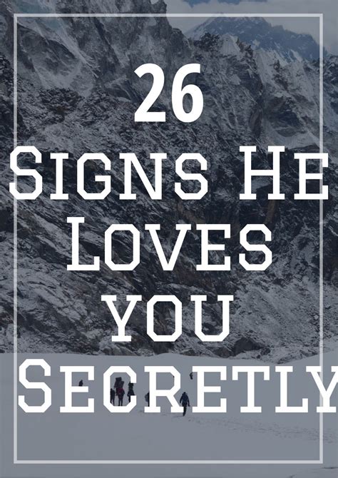 Flirting with you comes naturally to him. 26 Subtle Signs He Loves you Secretly » Relationship Tips ...