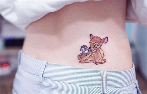 Deer tattoo represent the forces in nature that are not handily quelled. 240+ Cute Lower Back Tattoos For Women (2020) Tramp Stamp ...