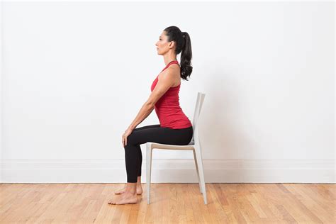 It stretches the back torso and neck, and softly stimulates and strengthens the abdominal organs. 10 Chair Yoga Poses for Home Practice