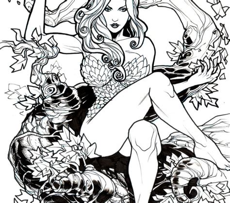 Best coloring pages printable, please share page link. Poison Ivy Coloring Pages at GetDrawings | Free download