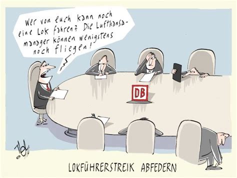 Bei der urabstimmung der gewerkschaft stimmten 95 prozent der teilnehmenden mitglieder für einen. Karikatur vom 18.10.2014 | Nelcartoons