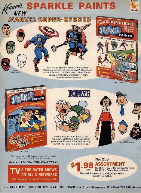Rankin/Bass-historian: Sparkle paints | Sparkle paint, Toy ...