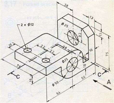 Soal gto(gambar teknik otomotif) kj2 1. Contoh Soal Gambar Proyeksi Eropa | zona ilmu 6