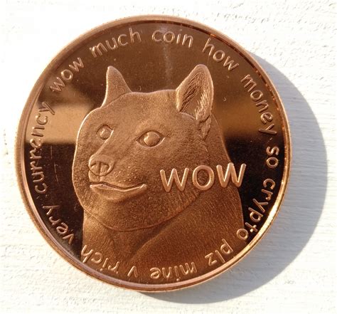 The users themselves call it joky. Physical Dogecoin - 2014 Pure Copper Edition - Shibe Mint