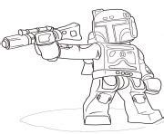 He was a bounty hunter in the galaxy. LEGO STAR WARS Coloring Pages Color Online Free Printable