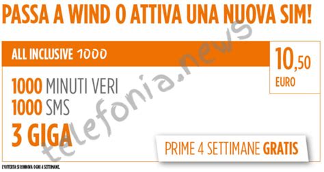 Il diavolo tentatore veste @winditalia con la sua #allinclusive1000, ma queste velocità ve le sognate! Wind All Inclusive 1000: 1000 minuti, 1000 sms, 3 Giga in ...