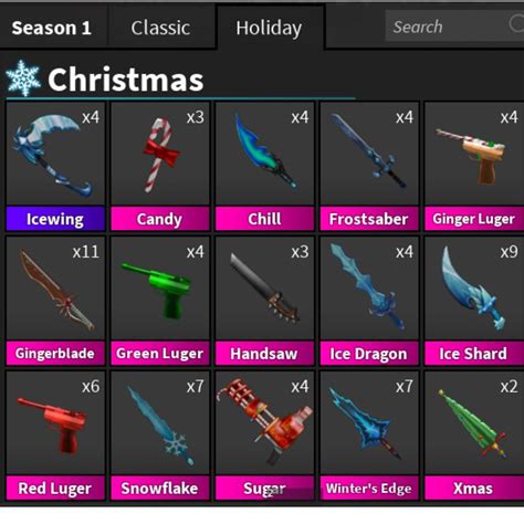 Pet value list murder mystery x value list chroma seer value mmm2 value list mm2 godly worth list lightbringer mm2 value murder mystery 2 weapon values. Murder Mystery 2 MM2 Roblox Godlies/Classics, Toys ...