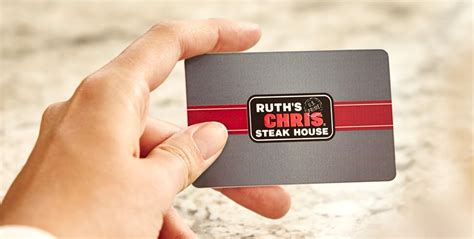 Usable up to balance only to buy goods or services at participating ruth's chris steak house locations. Celebrate Ruth's Chris 53rd Anniversary