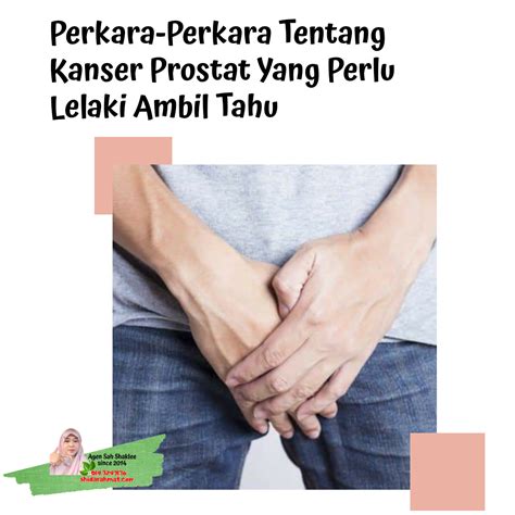 Kanker prostat biasanya merupakan kanker yang tumbuh dengan sangat lambat, seringkali tidak menimbulkan gejala sampai kanker ini berada pada tahap lanjut. Perkara-Perkara Tentang Kanser Prostat Yang Perlu Lelaki ...