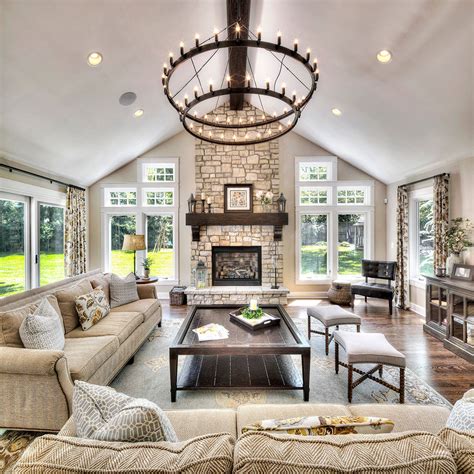 (none of these other rooms have vaulted ceiling). Vaulted Ceiling Living Room Design Ideas