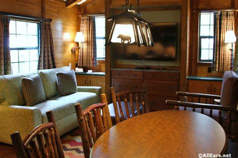 Moderates are 314 square feet; Disney's Fort Wilderness Cabin Photos - AllEars.Net