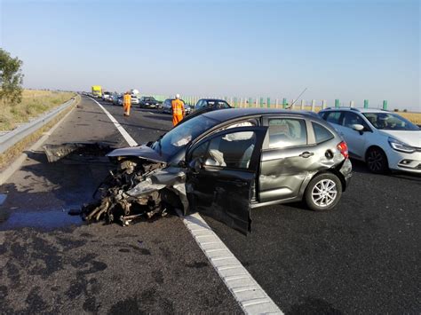 Accident grav în zona localităţii nădlac, jude. Accident pe Autostrada Soarelui. A ajuns cu mașina pe ...