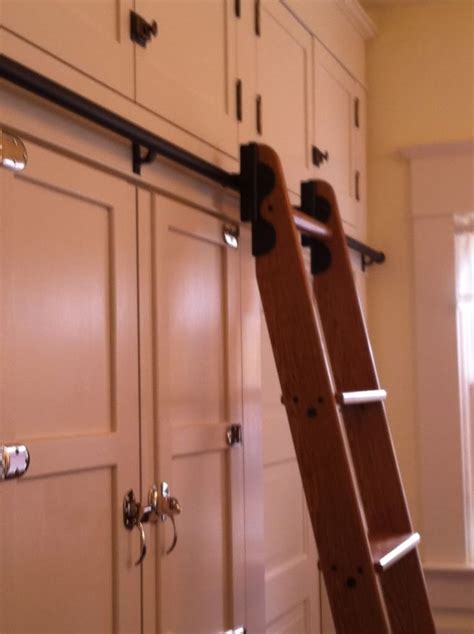 Easy rack's rolling ladders includes a special lockable safety gate that prevents kids. 13 best DIY - Library Ladders images on Pinterest | Rolling ladder, Library ladder and Stairways