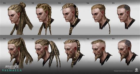 Assassin's creed valhalla hairstyles female. Eivor Hairstyles Art - Assassin's Creed Valhalla Art ...