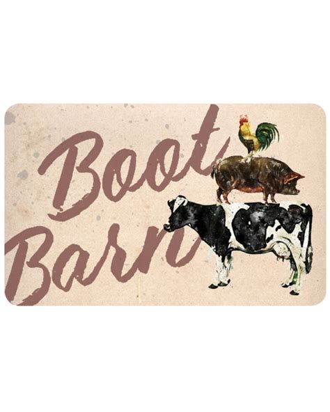 Save with boot barn promo codes, courtesy of groupon. Gift Cards - Boot Barn