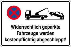 Wann ein knöllchen droht, wo parken verboten ist und welches bußgeld droht, lesen sie auf lohnt sich für sie ein einspruch gegen den buß‌geldbescheid? Parkplatzschild - Widerrechtlich geparkte Fahrzeug ...