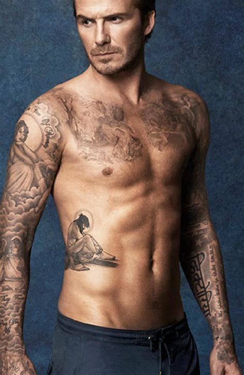 David labrava has a huge tattoo, which covers his body from head to toe. 14 David Beckham Tattoos- | David beckham tattoos, Tattoo ...