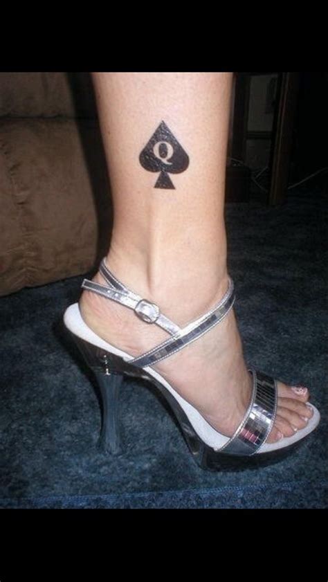 Casual dating has a very real profile. Queen of spades tattoo | Tats.. | Pinterest | Spade tattoo ...