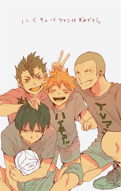 Tidak peduli mereka kuat atau tidak, kuncinya adalah seberapa besar tekad kita untuk menang. Haikyuu!! Gallery