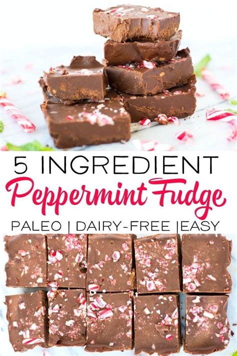Home cook marciej offers these tips to make sure your cookies. Quick and Easy Paleo Peppermint Fudge - Beauty and the Bench Press | Healthy holiday desserts ...