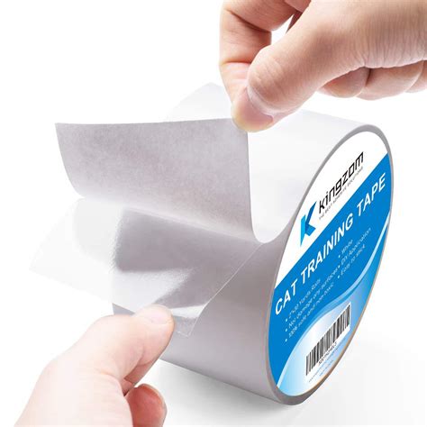 Helps to deter them from scratching your items. Anti-Scratch Cat Training Tape Double Sided Sticky Cat ...