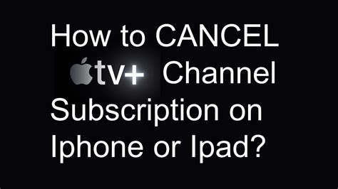 Can i just cancel my direct debit for. How to CANCEL Apple TV+ Channel Subscription on Iphone or ...