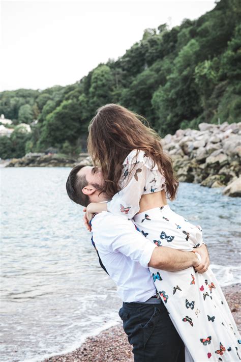 An intimate and sensual beach couples shoot in Torbay - UK Wedding Blog ...
