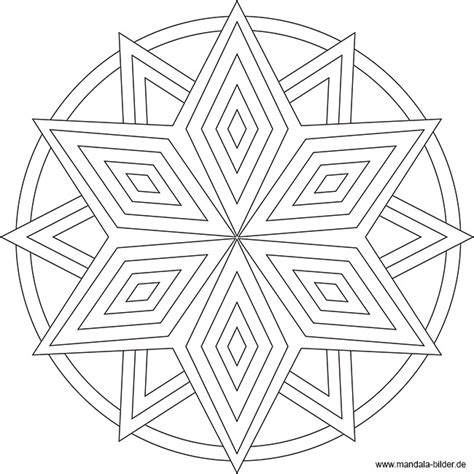 A mandala is a geometric configuration of symbols. Sternen Mandala Vorlage zum gratis Download