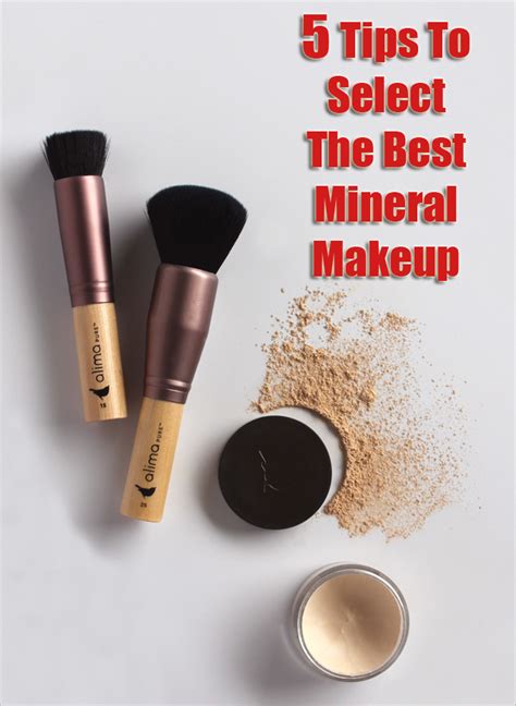 The largest clean beauty skin care assortment formulated with only clean ingredients. 5 tips to select the best mineral makeup