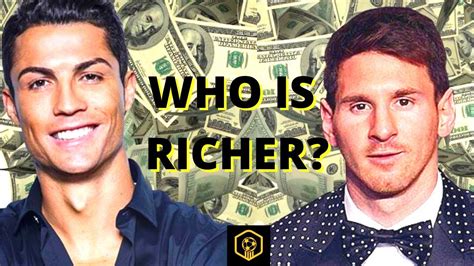 Widely regarded as one of the best footballers today and one of the greatest of all time, messi has no equal. Messi Vs. Ronaldo: Who is Richer? 💸 This is the Top ...