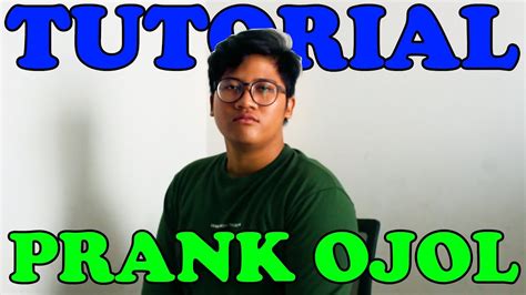 I like this video i don't like this video. TUTORIAL PRANK OJOL - YouTube