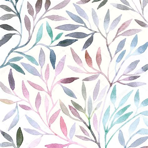 Maybe you would like to learn more about one of these? Watercolor floral pattern. — Stock Vector © oaurea #59524699