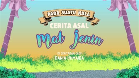 Pergilah si tua tersebut jauh ke hutan untuk menebang pokok untuk dibuat kayu api. Mat Jenin | Cerita Dongeng Kanak-Kanak | Pada Suatu Kala ...