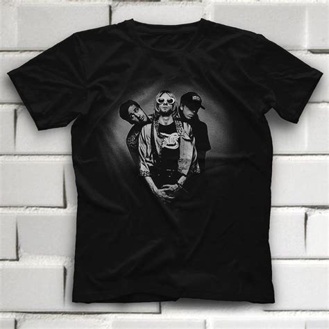 See more ideas about kurt cobain style, kurt cobain, grunge fashion. Kurt Cobain Black Unisex T-Shirt - Tees - Shirts | Tee ...