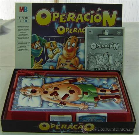 Juego operación, aquí en su versión clásica, es un juego de mesa de precisión manual que consiste en extraer diferentes órganos de un paciente en la mesa de operaciones. Juego operacion-mb juegos-no funciona-faltan pi - Vendido ...