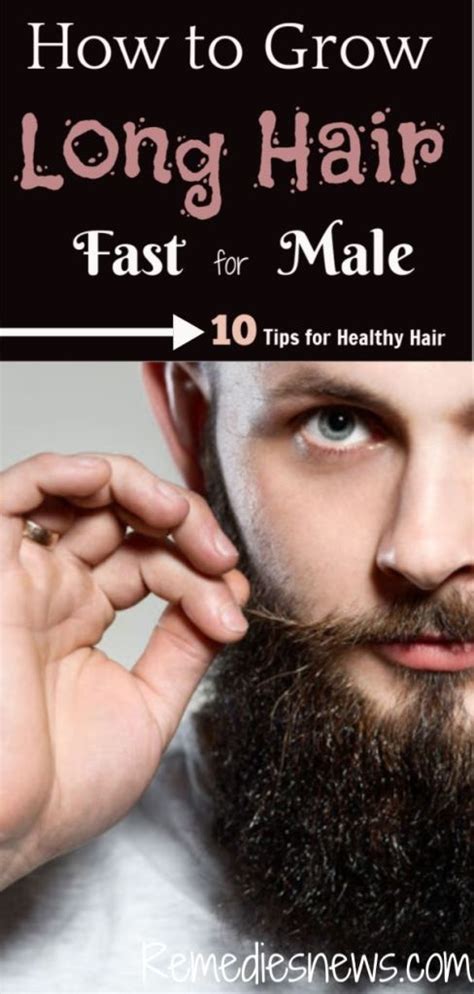 To increase blood circulation and stimulate faster hair growth, men can also massage their scalps to invigorate hair follicles. How to Grow Long Hair for Men - 10 Tips for Healthy Hair ...