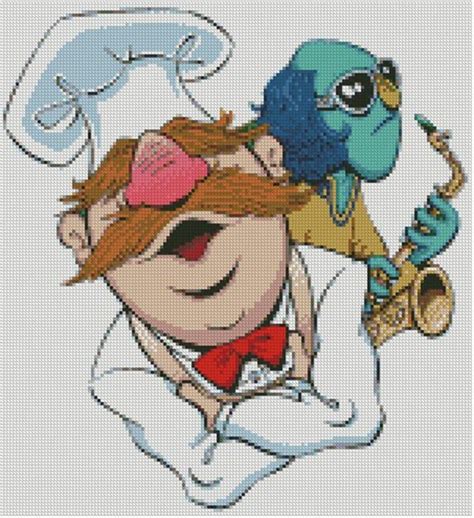 Go cross stitch crazy with our huge selection of free cross stitch patterns! Cross stitch chart, pattern, Swedish Chef & Zoot, Sesame ...