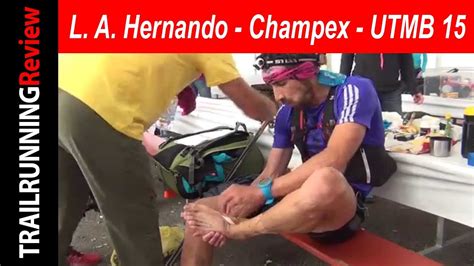 Is best known for being a runner. Avituallamiento Luis Alberto Hernando en Champex UTMB 2015 ...