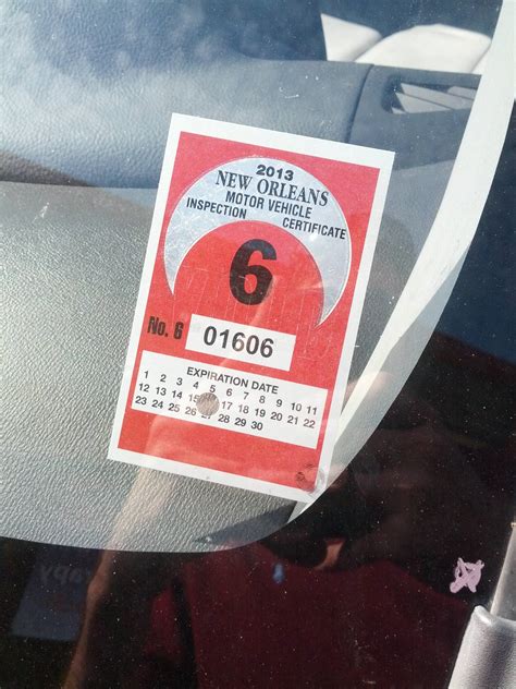 Maybe you would like to learn more about one of these? Difference between NOLA Brake Tag and Louisiana Inspection ...