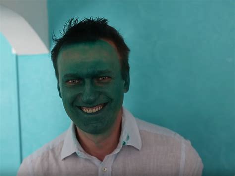 Навальный сообщил , что за час ролик собрал миллион просмотров. NEWSru.com :: Навального облили зеленкой в Барнауле