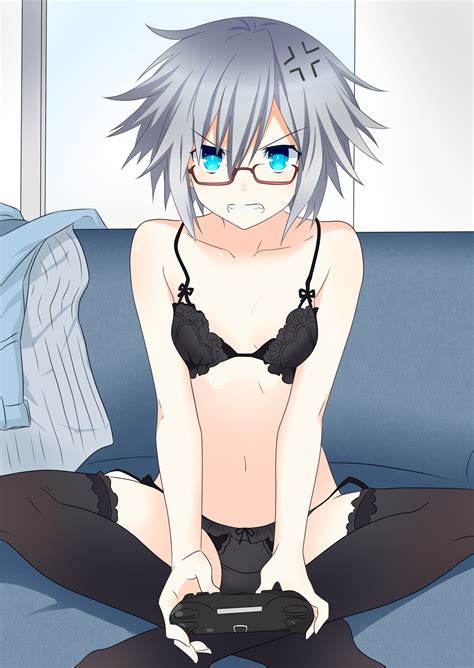 Anime pictures and wallpapers with a unique search for free. Wallpaper : anime girls, short hair, gray hair, glasses ...