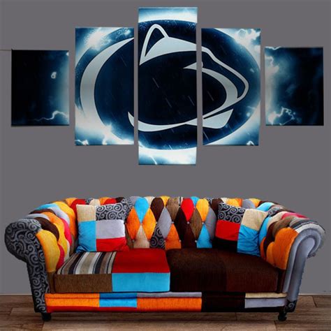 Shop our incredible selection of interior decorating products. 5Pcs Penn State Nittany Lions Canvas Prints Painting Wall ...