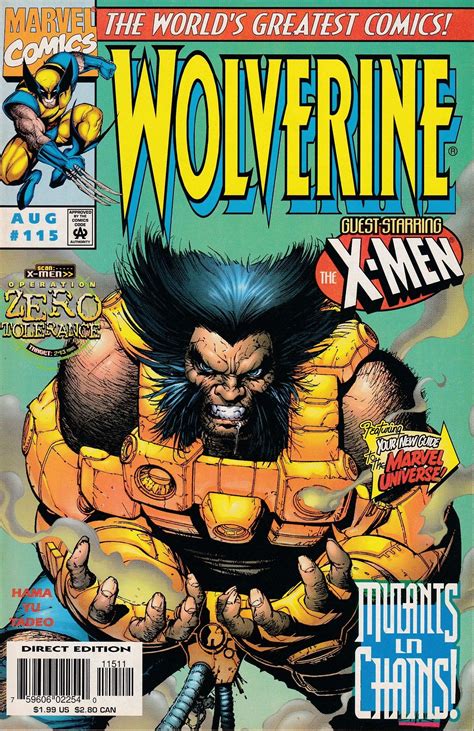 Numerous variant and sketch cover art exists and the purpose of this article is to give you an idea what each variation is worth. Wolverine # 115 Marvel Comics Vol. 2 | Wolverine marvel ...