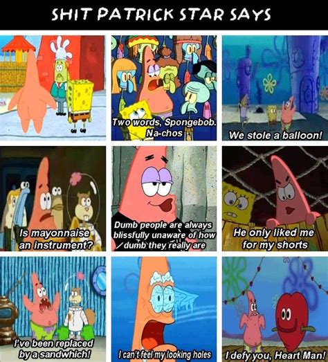 Check spelling or type a new query. Pin by ﾟ*havala･ﾟ* on spongebob | Spongebob memes, Patrick ...